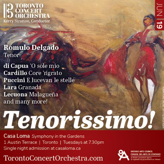 Tenerissimo featuring Romulo Delgado as Tenor